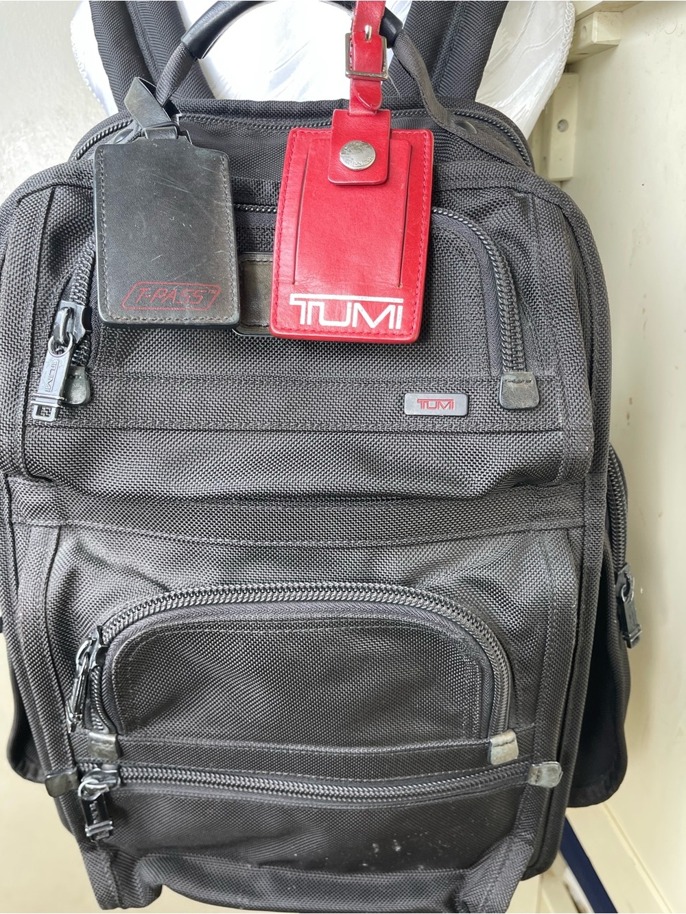 Tumi Alpha T Pass Business Class  laptop Backpack - Picture 3 of 12